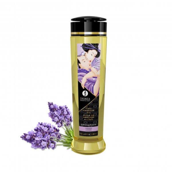 Sensation. Aceite de masaje. Lavanda [240 ml]