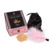 Kit polvos 100% comestibles y plumero. Chocolate, canela y jengibre [40 g]
