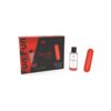 Set mini bala vibradora y gel deslizante fresa [50 ml]