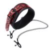 Collar con pinzas para los pezones diamond - Imagen 2