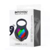 Darkblack. Anillo vibrador con led. Control remoto - Imagen 2