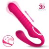 Nº 23. Vibrador doble con pulsación y thrusting flexible 180º - Imagen 2