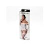 Set de novia. Corset, tanga, medias, guantes y velo - Imagen 3