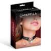 Collar chocker con candado de corazón - Imagen 5