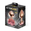 Plug anal oro rosa con rosa - Imagen 8