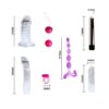 Kit vibrador y fundas para el pene - Imagen 2