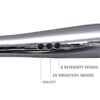 Silvery Wand. Masajeador High-tech super potente - Imagen 7