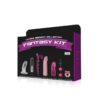 Kit vibrador y fundas para el pene