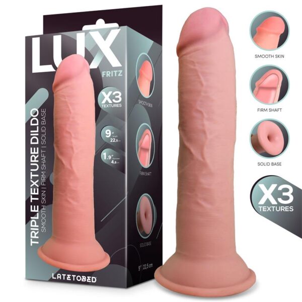 Fritz. Dildo triple densidad [22,5 cm]