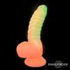 Scalidor. Dildo fantasía brilla en la oscuridad [18 cm] - Imagen 3