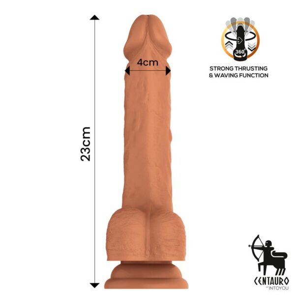 Quintus. Dildo con vibración, thrusting y waving 360º [23 cm] (copia) - Imagen 9